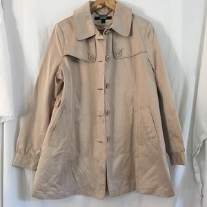 DKNY Pea coat. Size L (belt is missing)